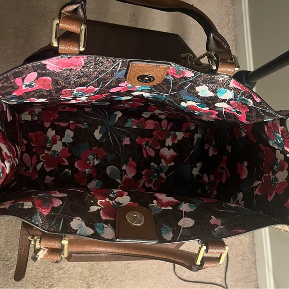 Calvin Klein Cream and Brown Tote Bag - Picture 2 of 4